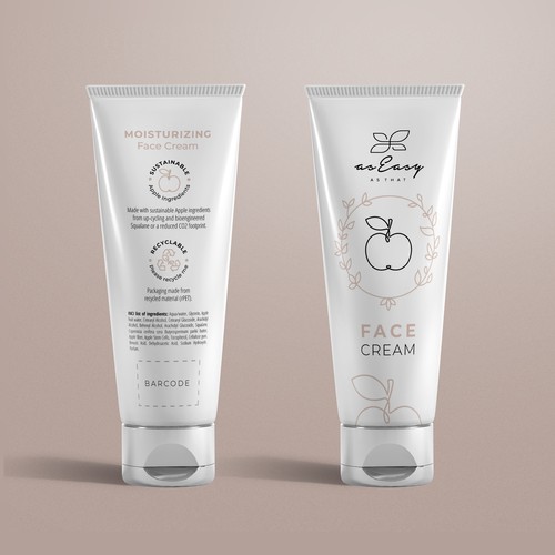 Design Concept for Face Cream Packaging