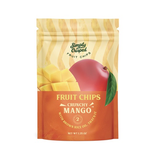 Mango crips packaging