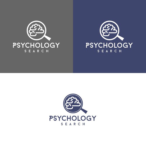 Modern Logo Concept for Psichology Search