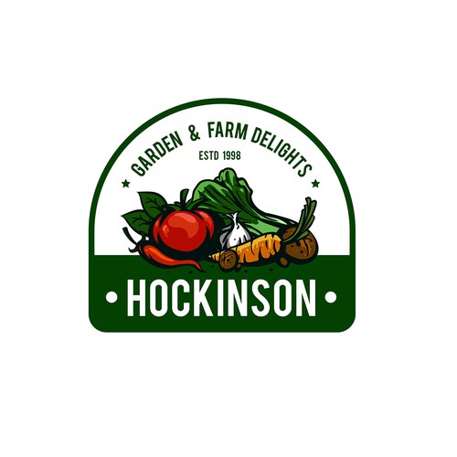 garden and farm logo design