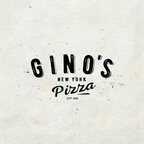 Logo design for a NY pizzeria