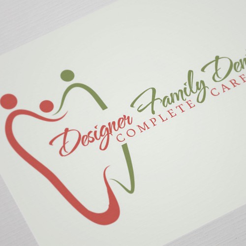 Designer Family Dental Logo