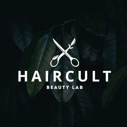 Logo concept for hair salon