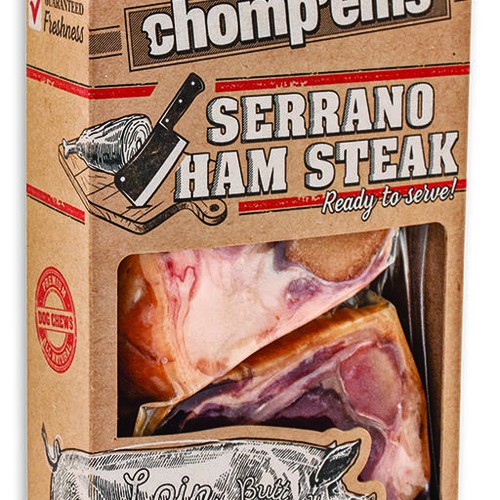 chomp'ems Serrano Ham Steak