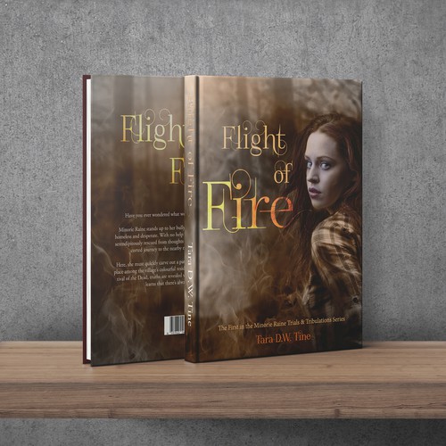 Flight of Fire Book Cover Design