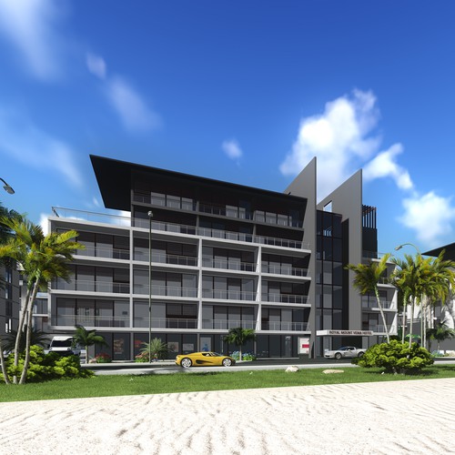 Hotel Building Exterior Design