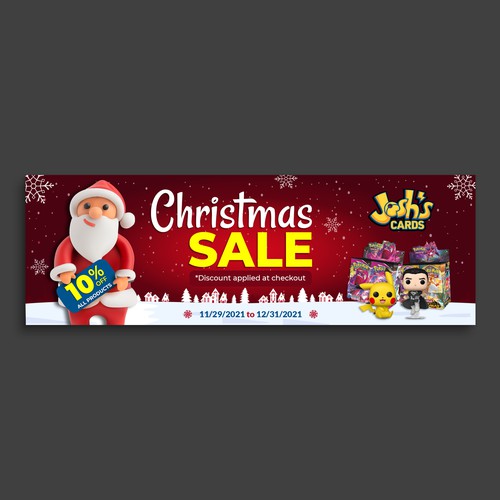 Christmas Sale Banner