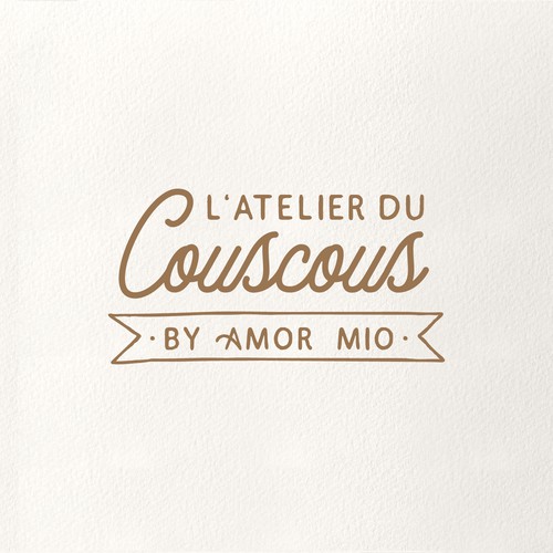 "L'atelier du couscous" Logo Design