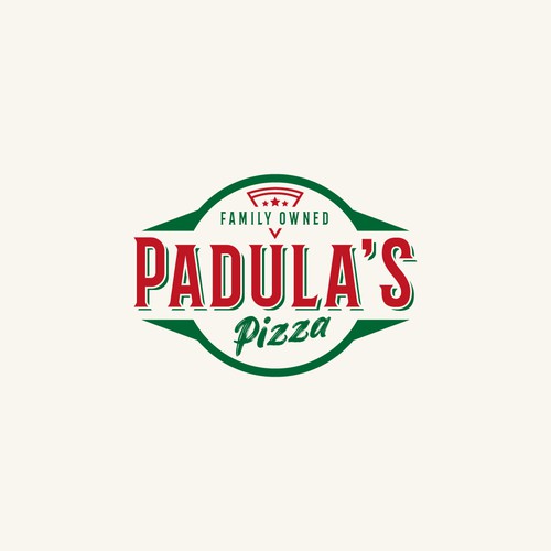 Logo concept for italian pizza