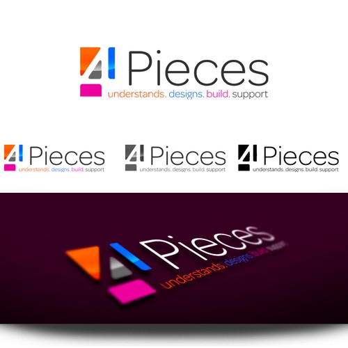logo for 4pieces
