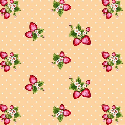 Strawberries Pattern