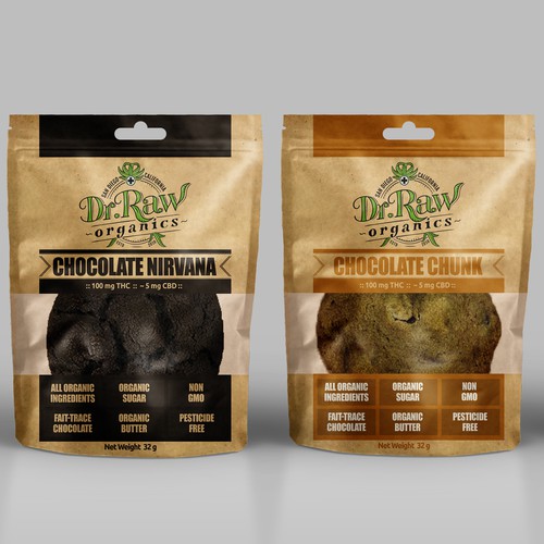 Dr. Raw Organic Cannabis Edible Package