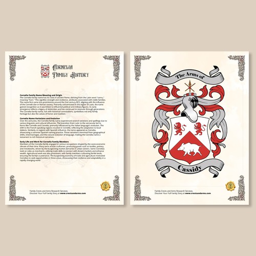 Letter Page Design 