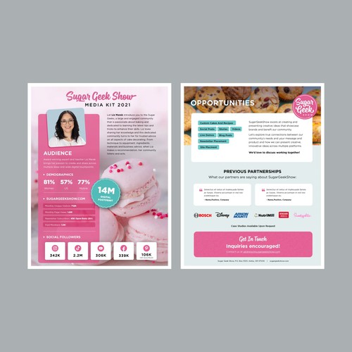 Sugar Geek Show - Brochure 