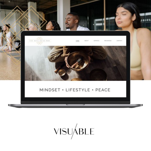 Branding & Squarespace Website for Wellness Coach