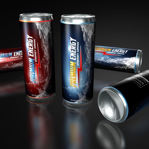 product label for Premium Energy