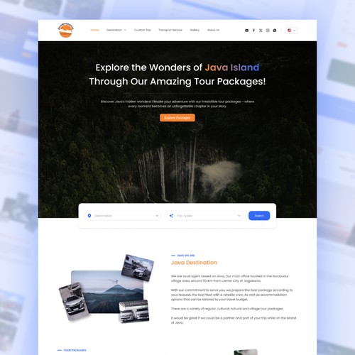 Javadestination Website