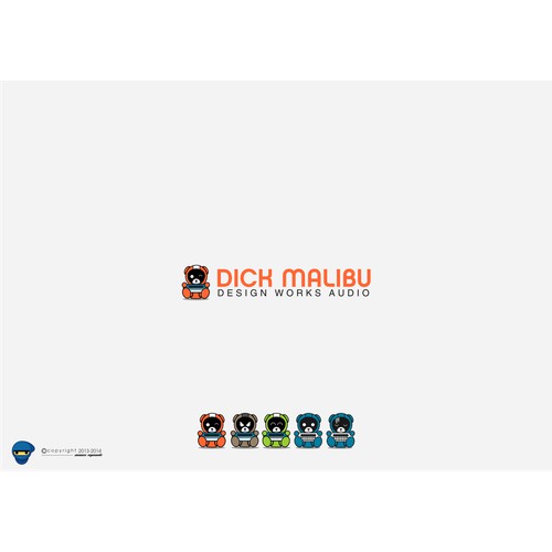 dick malibu design works needs edgy modern fun logo 