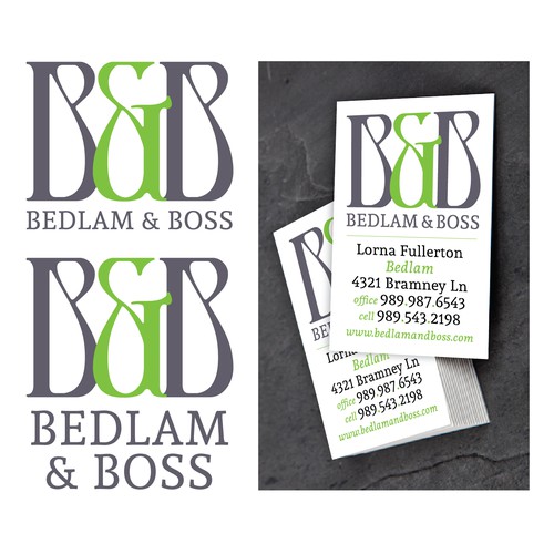 Bedlam & Boss Logo Design