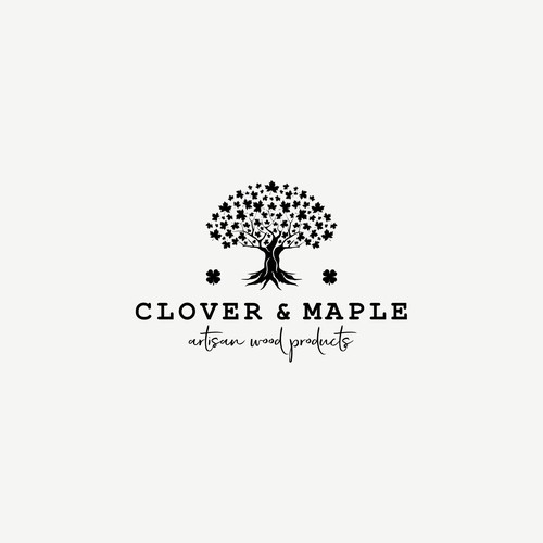 Adult logo for a wood artisan 