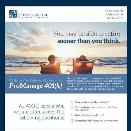 Private Capital FLyer Design