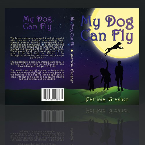 Kids book cover design