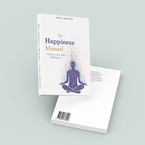 Book cover for 'The Happiness Manual' 