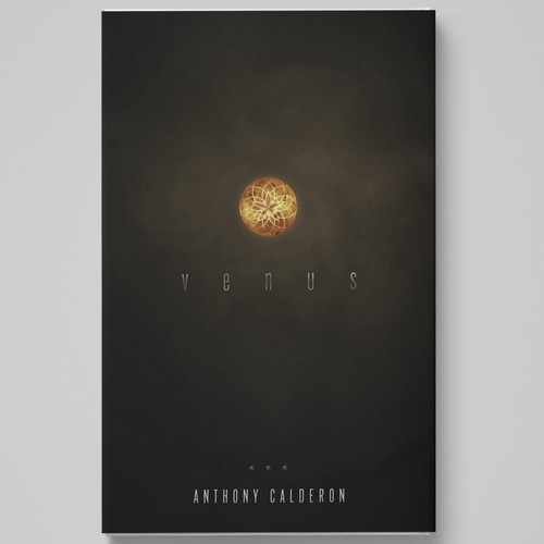 A Soft, Minimalistic Design to Represent the Planet of Venus (Poetry Book)