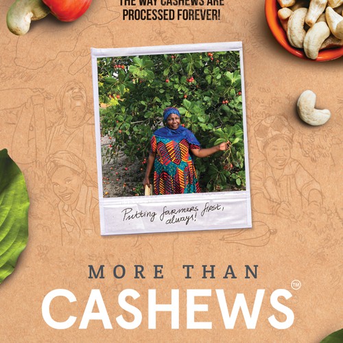 One Page Brochure for More Than Cashews