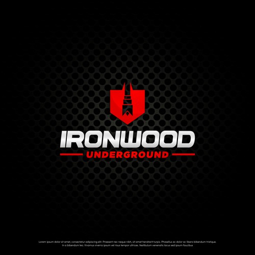 Bold Logo for Ironwood Underground