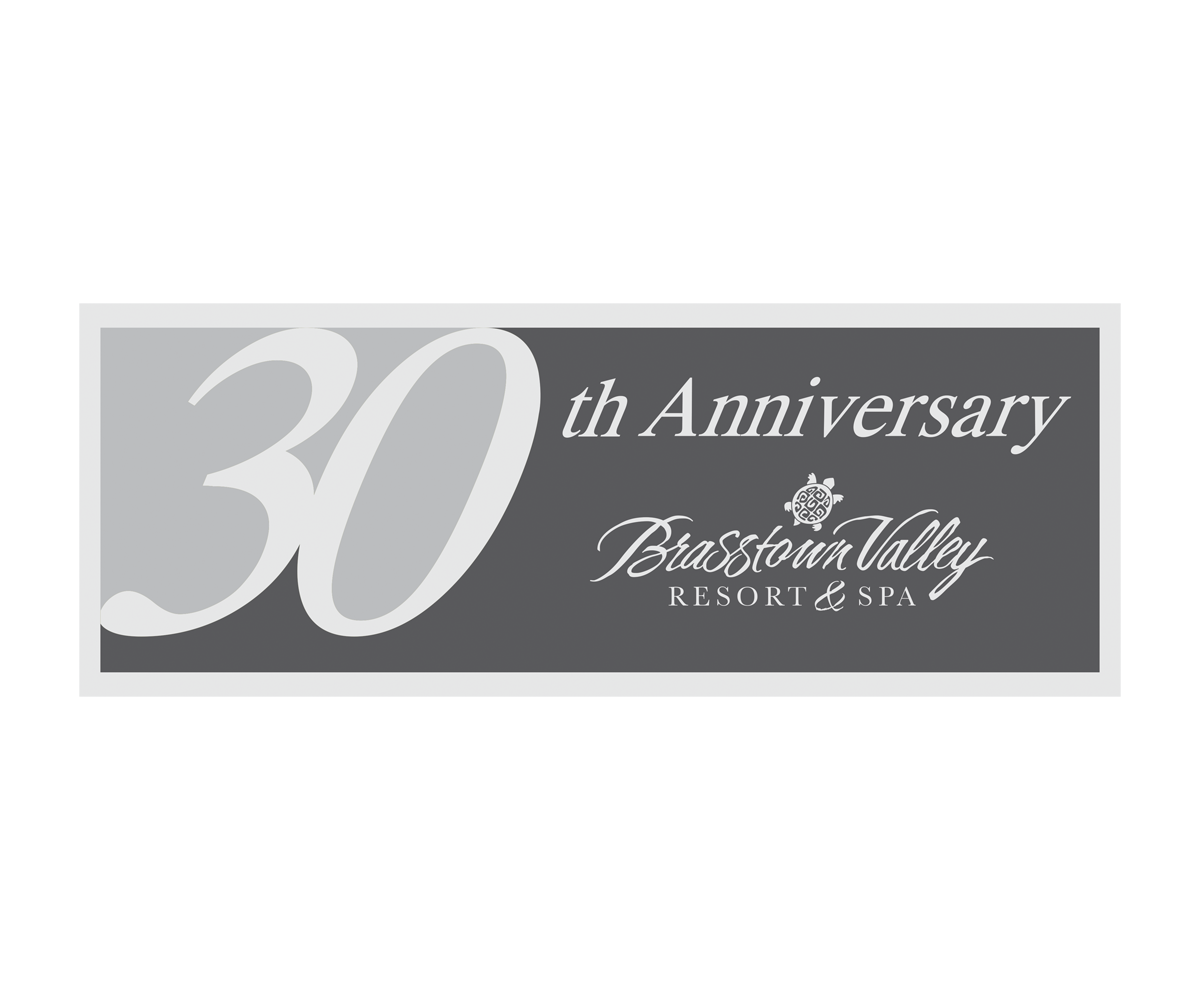 Brasstown Valley Resort & Spa's 30th Anniversary Logo