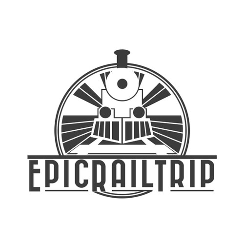 Trains search engine logo