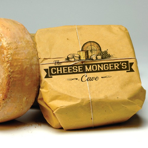 The Cheese Monger's Cave needs a new logo