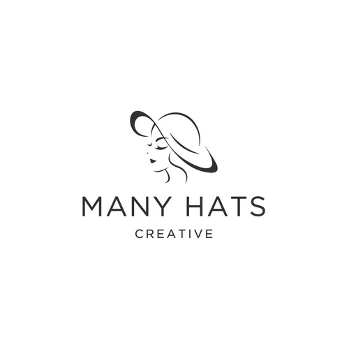 Logo Concept for Lady with Hat
