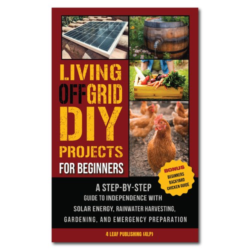 BOOK COVER FOR LIVING OFF GRID