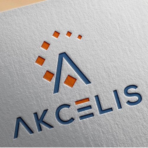 Lettermark A logo for akcelis