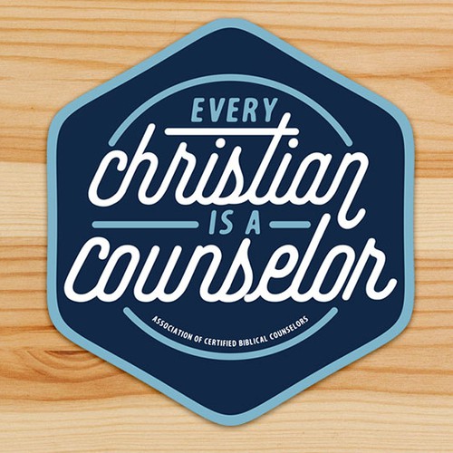 Christian counseling sticker that starts a conversation