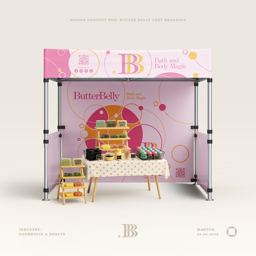 Bath & Body Magic — Branding and Market Booth Design