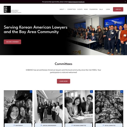 Korean American Lawyers Association Design