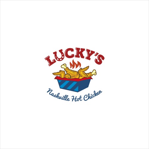 Logo for a Nashville Hot Chicken Rstaurant
