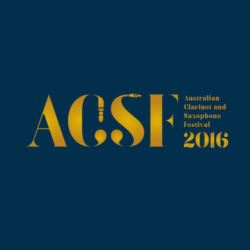 Create a standout logo for the 2016 Australian Clarinet and Saxophone Festival