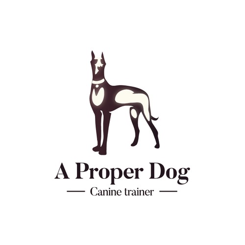 Dog logo for Canine trainer