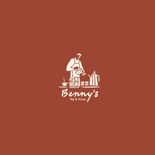 Old school style logo 