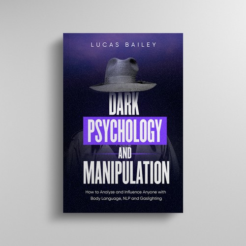 Book cover design for a psychology book