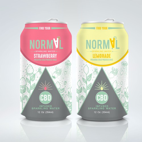 CBD Infused sparkling water