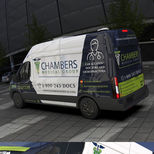 Van wrap - medical group