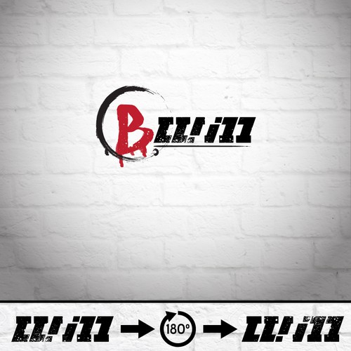 B.will logo for a rap artist