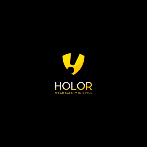 Design logo for Holor a stylish wearable personal safety device 