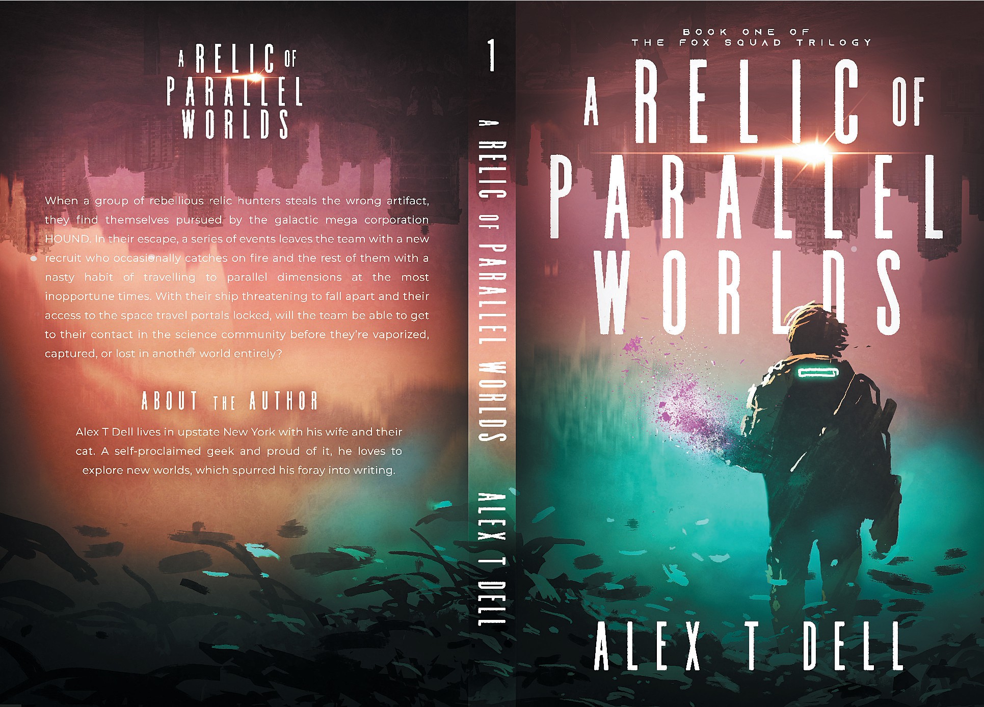 Inaugural sci fi comedy needs book cover