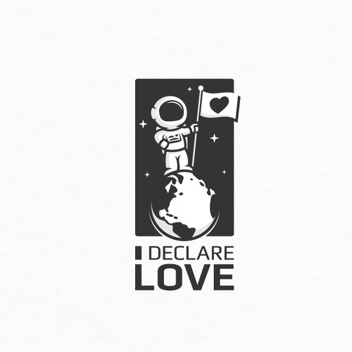 I Declare Love - logo design